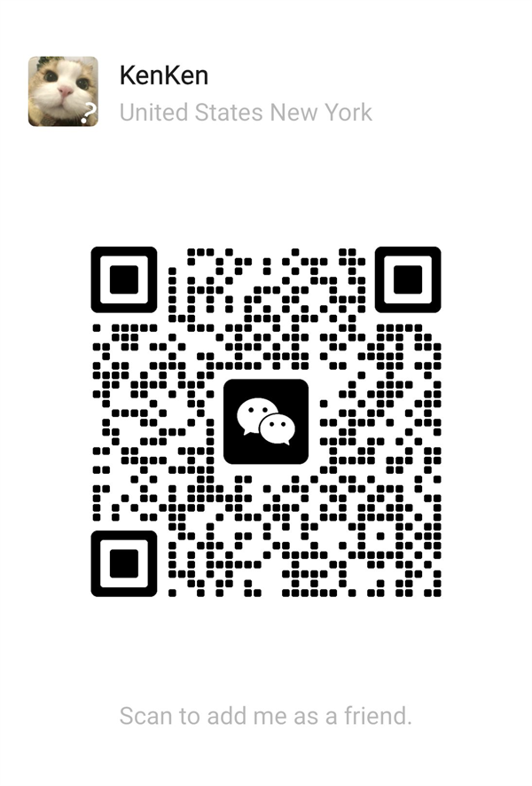 KenKen WeChat add-friend QR code · Scan to add me as a friend